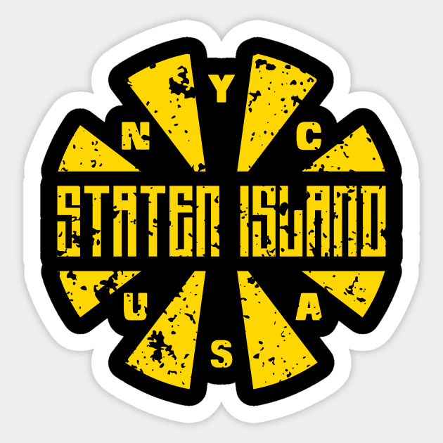 Staten Island Sticker by colorsplash